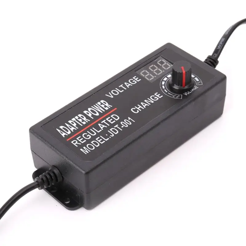AC110V-240V AC/DC Регулируемый адаптеры питания с напряжение дисплей скорость управление