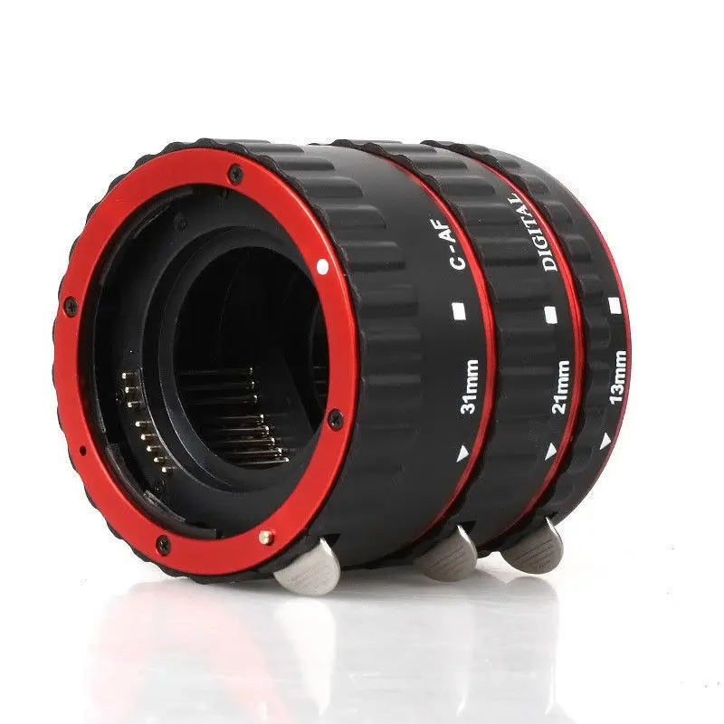 

Metal Mount Auto Focus AF Macro Extension Tube Ring for Canon EOS EF-S Lens 760D 750D 700D 5D Mark II/III/IV 7D Lens Adapter R