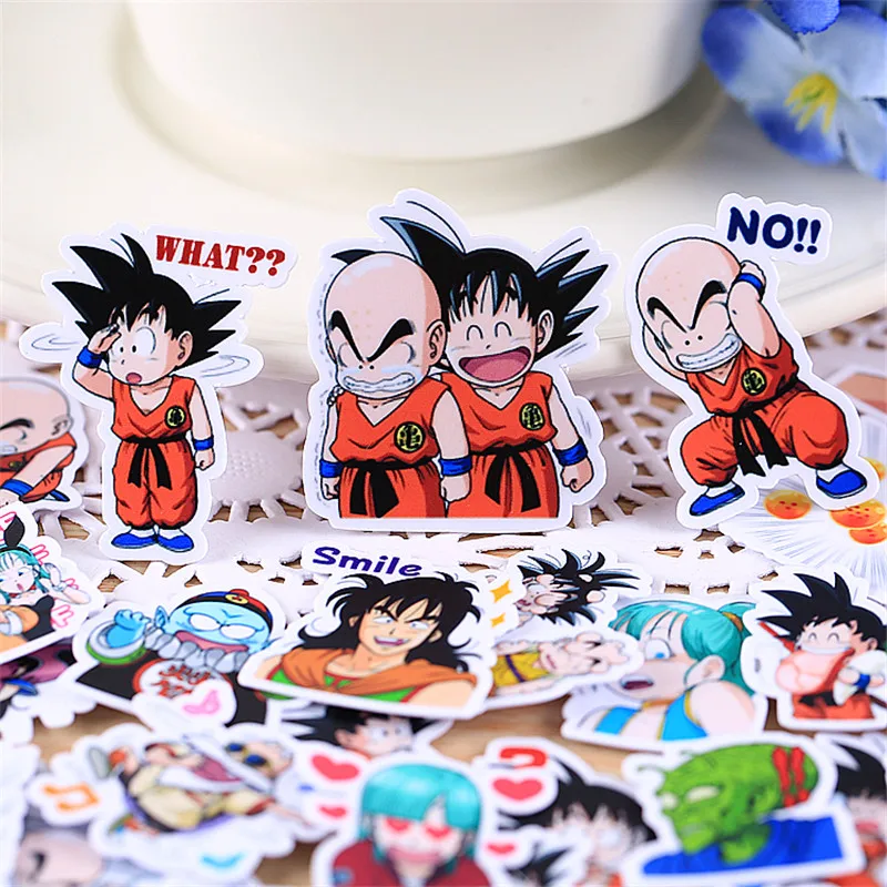 

40 pcs Kung Fu Kid Sticker Anime Funny Scrapbooking Stickers for Kid DIY Laptop Suitcase Skateboard Moto Bicycle Car Toy