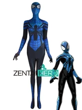 3D Printed NEW Amazing Spider Girl April Parker Cosplay Costum Female Spider man Costume Fancy Dress