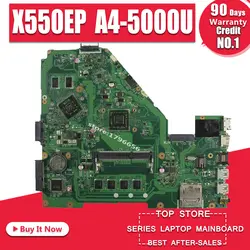 Оригинальный X550E X550 X550EA X552E X552EA материнская плата X550EP материнская плата A4-5000 процессор 2 г памяти на борту тесты ok S-2