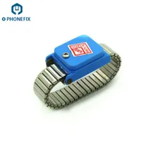 Антистатический браслет на запястье ОУР электростатического разряда металлические часы для ремонта чувствительных телефонов электронные компоненты