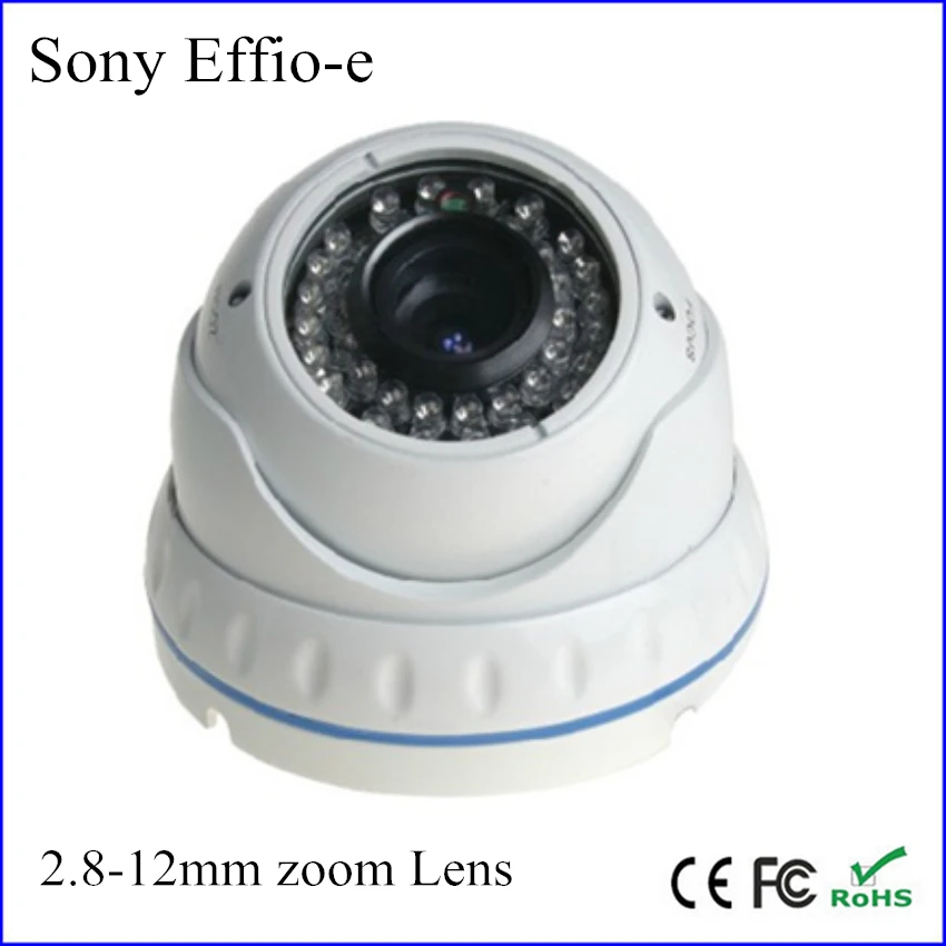 36pcs led night vision 30m sony ccd Effio-e 700tvl 2.8-12mm zoom lens cctv vandalproof dome security camera 36pcs led night vision 30m sony ccd Effio-e 700tvl 2.8-12mm zoom lens cctv vandalproof dome security camera