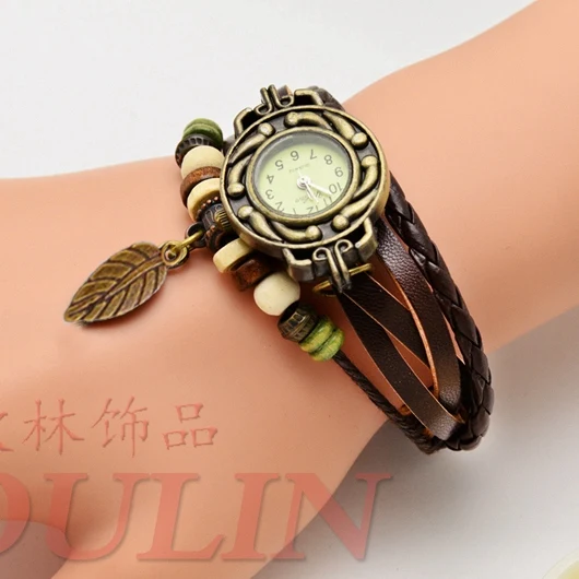 reloj brazalete cuero brazalete bohemio con reloj de cuero para mujer reloj brazalete cuero brazalete bohemio con reloj de cuero para mujer