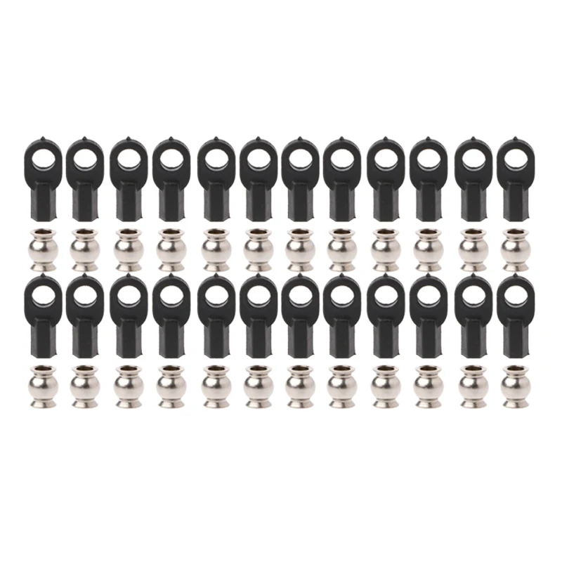

24Pcs Delta Buckle Ball Caps Paralleled Carbon Rod Joints For 3D Printer Parts 3d Sensor Hotend Trianglelab Bltouch Titan Extrud