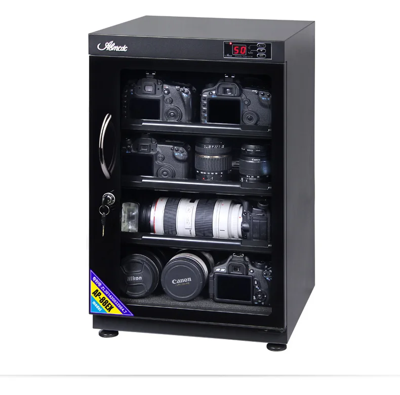 CE 85L автоматический Управление влажностью сухой шкаф ящик для объектива Камера оборудование для хранения модель обновления RH