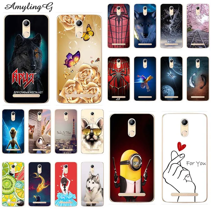 

For Coque Doogee Homtom HT17 Scenery Phone Case Homtom HT17 Pro Capa Soft TPU Silicone Cover For Homtom HT 17 5.5" Cases