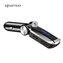 

Bluetooth Handsfree FM Transmitter Car Kit MP3 Music Player Radio Adapter with Volume Adjustable For Samsung LG Smartphone BBL02