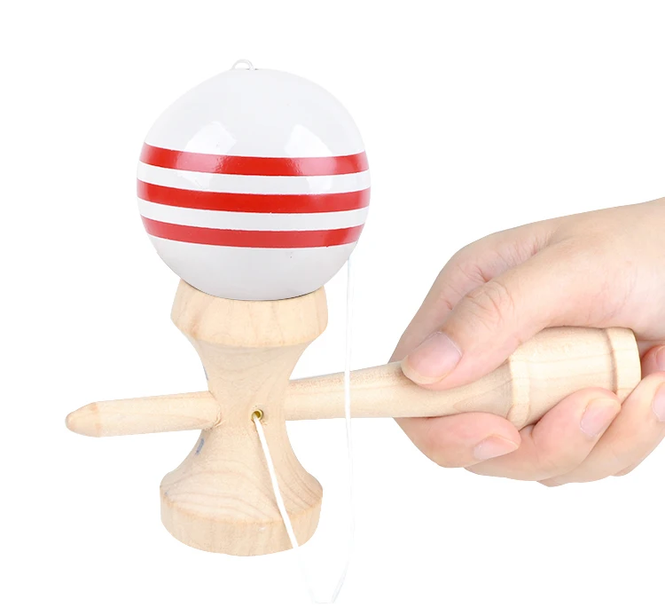 Kendama 18,5 см деревянные игрушки спортивная игрушка для игр на открытом воздухе шары жонглирование мяч игрушка для детей струны Профессиональный Kendama для взрослых