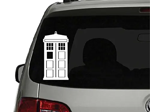 

Doctor Who Tardis die cut vinyl decal for window car truck noteBook virtually any hard, smooth surface 6"Tall