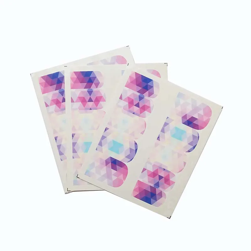 

3 Sheets Watermark Cartoon Stickers Nail Art Water Transfer Tips Decals Beauty Temporary Tattoos Tools C13