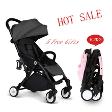 Легкий зонтик для путешествий детская коляска складной Poussette Bebek Arabas Kinderwagen супер легкая складная детская коляска