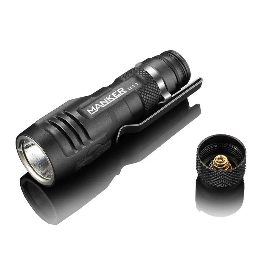 Светодиодный фонарик Manker U11 1050 люмен Cree XPL 18650 микро USB зарядка + 3400 мА/ч