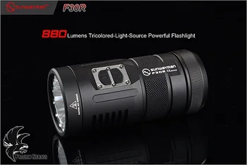 

SUNWAYMAN F30R Flashlight CREE XM-L2 LED 880 Lumens Tricolored-Light-Source Powerful Torch