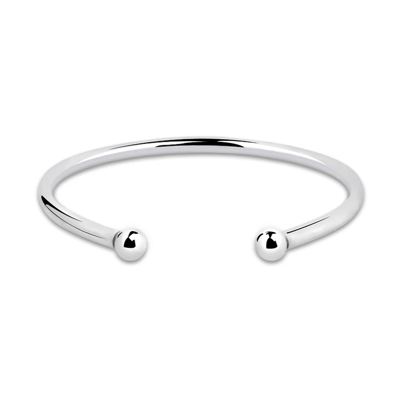 

Wholesale Open Bangle Sterling Silver DIY Jewelry