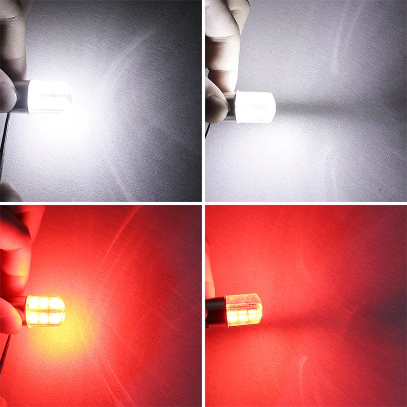 1 шт. 1157 P21/5 Вт Bay15d S25 светодисветодиодный 12SMD 12 в силикагелевый автомобильный стоп