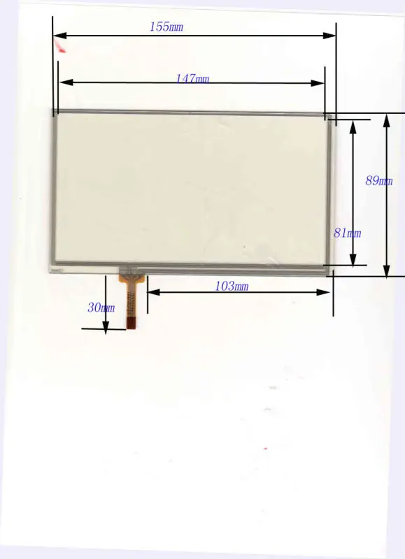 zhiyusun-10-pz-lotto-064027-155mm-88mm-62-inch-resistive-touch-panel-per-l'automobile-dvd-155-88-questo-e-compatibile