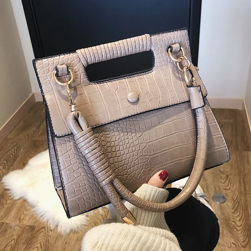 Женская сумка мессенджер tote модная дамская из искусственной кожи с рисунком