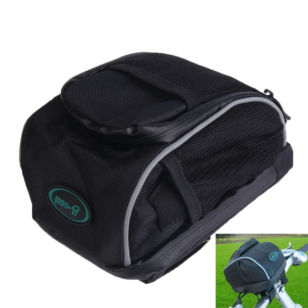 Excellent Bicycle Bag Front Bike Handlebar Bas Black Handle Bar Basket Quick Release Outdoor Cycling Bag Bicycle Accessories 2 Excellent Bicycle Bag Front Bike Handlebar Bas Black Handle Bar Basket Quick Release Outdoor Cycling Bag Bicycle Accessories 2
