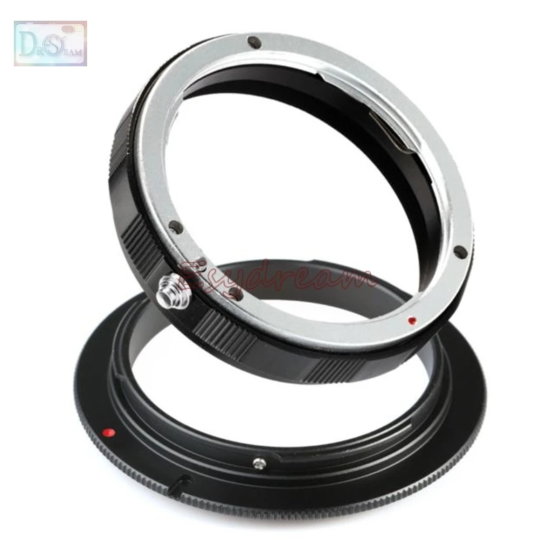 

EOS-58mm Reverse Macro Ring Adapter + 58mm Rear Lens Protection Filter Ring For Canon EOS EF EF-S Mount