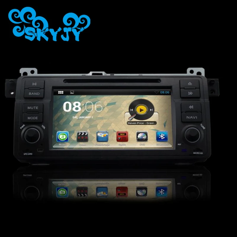 Автомобильный DVD-плеер 3G 7 дюймов Android 8 1 HD четырехъядерный wi-fi GPS-навигатор для BMW 3