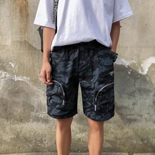 Новые мужские летние шорты, распродажа, рабочие короткие штаны, модные мужские шорты Карго, свободные карманы, джоггеры, уличная одежда, стиль сафари, хлопок