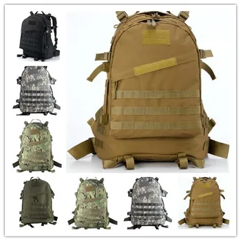 

2016 New 3D Field Outdoor Molle Military Tactical Rucksack Backpack Camping Hiking Bag