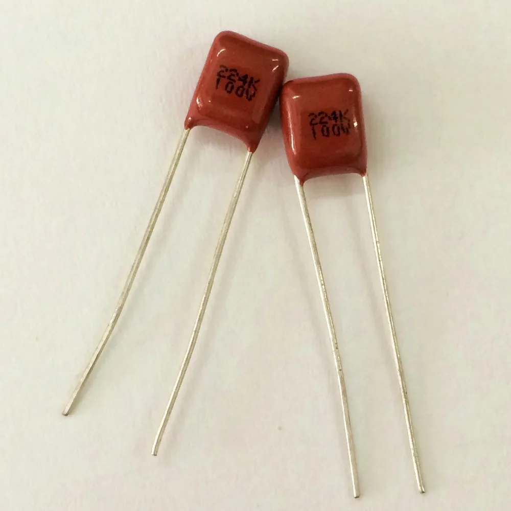 100pcs=10value*10pcs CBB thin film capacitor package 100V series