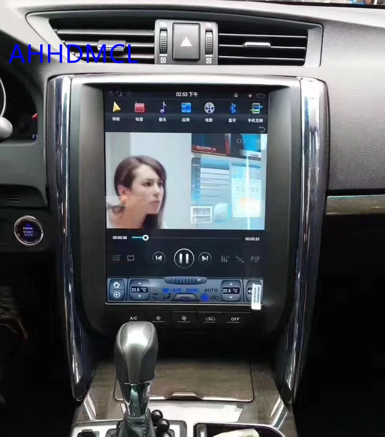 Автомобильным бортовым компьютером коврик для Tesla Стиль мультимедийный плеер Android 7,1 gps для Reiz Mark 2011 2012 2013