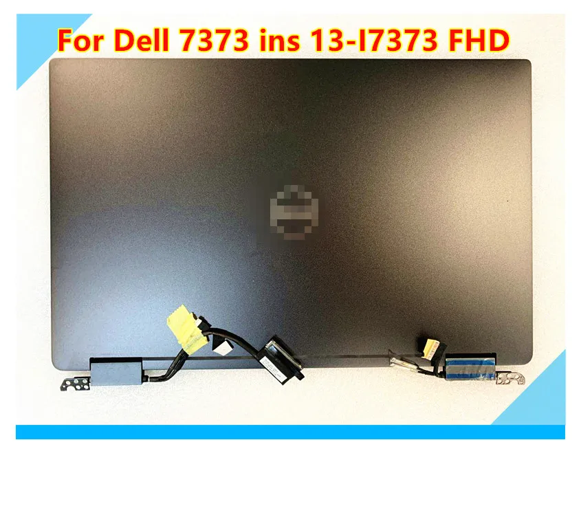 GrassRoot 13.3\ inch LCD Touch Screen Digitizer Assembly for Dell 7373 ins 13-I7373 FHD 1920*1080 Display + Back Cover Case LCD