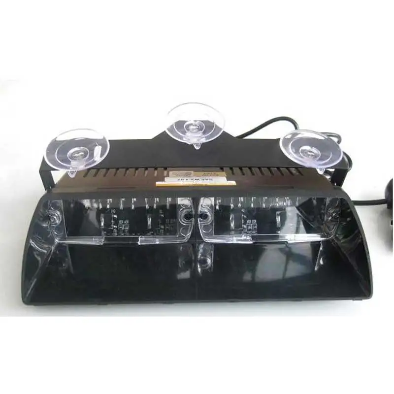 

Yellow 96W Super Bright S2 16pcs LED Warning Strobe Flash Emergency Firemen Poice Light
