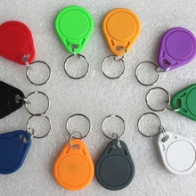 100 шт./лот 125 кГц RFID EM4305 смарт-устройство для чтения карт и перезаписываемых Маркер Брелоки с RFID брелок для ключей доступа Управление