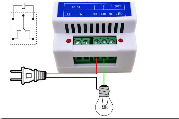 Промышленный Класс 1 сетевой релейный модуль Ethernet релейный удаленный сетевой коммутатор 1 способ изолированный вход