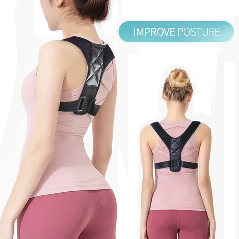 

Adjust magnetic therapy Back Posture Corrector Brace Shoulder Back Support Belt Shoulder Posture for Unisex MR516