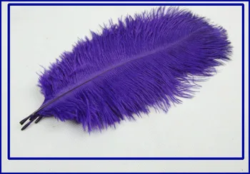 

free shipping 100pcs 40-45 cm/16-18 inches purple ostrich feathers ostrich feather plumes for wedding centerpieces decoration