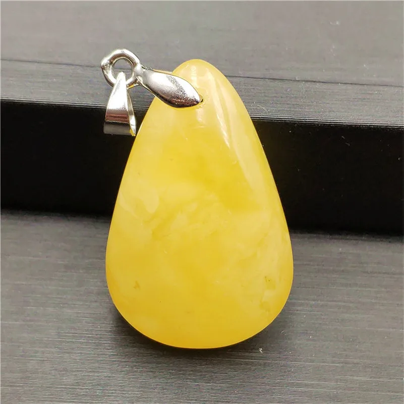 Yellow Amber Pendant (6)