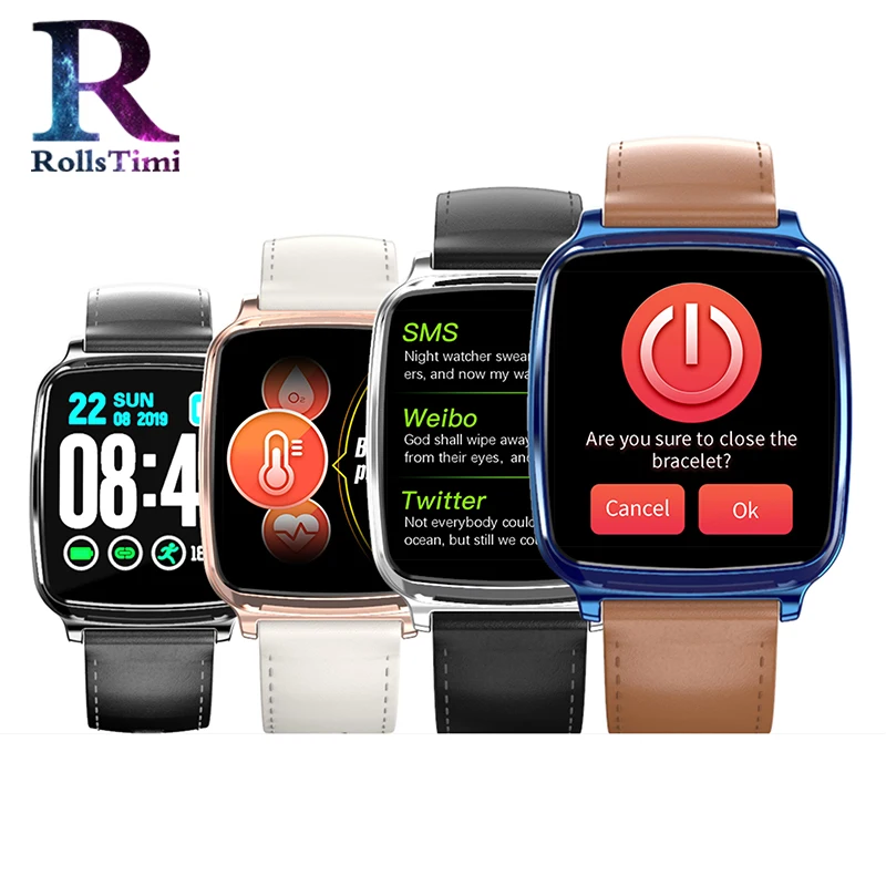 Смарт-часы для мужчин и женщин IP67 Водонепроницаемый Health Heart Rate Bluetooth Smartwatch