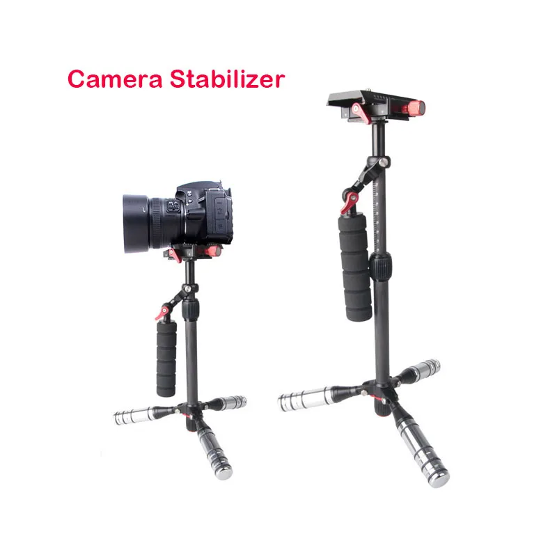 

Carbon Fiber Super Light Handheld Video Stabilizer Camera Steadicam Stabilizer for Canon Nikon Sony Phone DSLR DV Three-axis