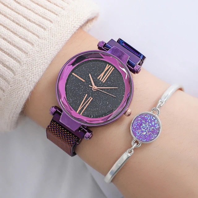 Magnet Watch Starry Sky Korean Version Simple Fashion Trend Waterproof Network R Magnet Watch Starry Sky Korean Version Simple Fashion Trend Waterproof Network R