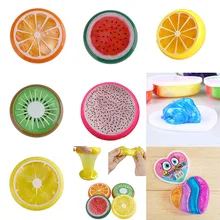 6 шт. фрукты дети умный Красочный Кристалл грязи Моделирование Пластилин волшебный Пластилин Lizun Slime детские игрушки