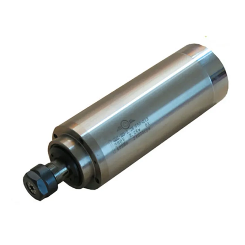 

cnc Water Cooled Spindle Motor 800W 1500W for Engraving Machine With 4 Bearings
