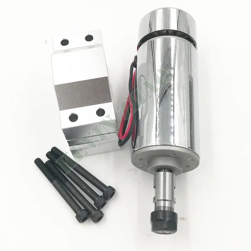 

52mm cnc spindle 400w ER11 chuck DC 12-48v 400W Spindle motor cnc for Engraving Machine + clamp ER11 3.175MM for PCB Engraving