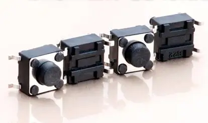 Тактильный мини кнопочный выключатель SMD 6x6x5 мм 13 4 3 микро переключатель