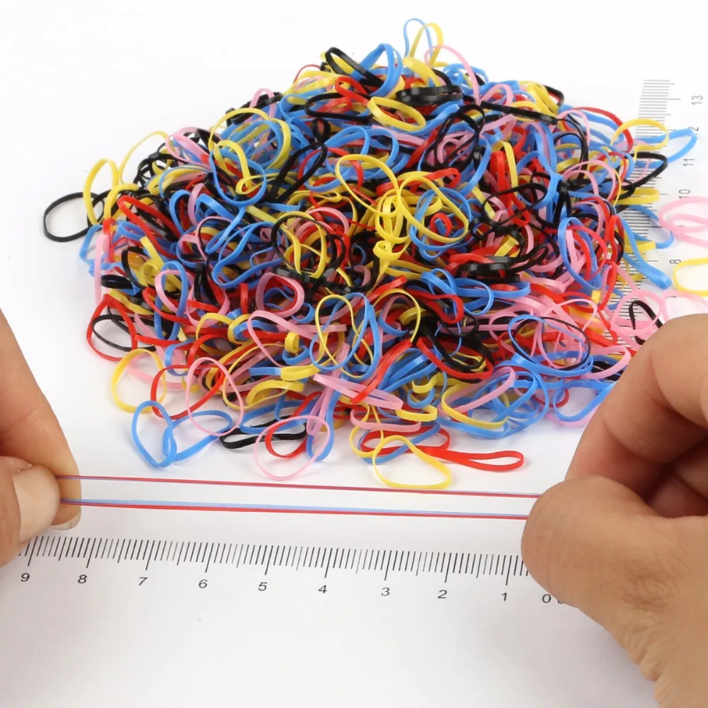 New shelves about 2000 / bag rubber band small ring children elastic