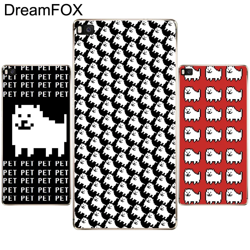 Dreamfox k252 Undertale раздражает собака мягкая TPU силиконовый чехол для Huawei P8 p9 P10 lite плюс