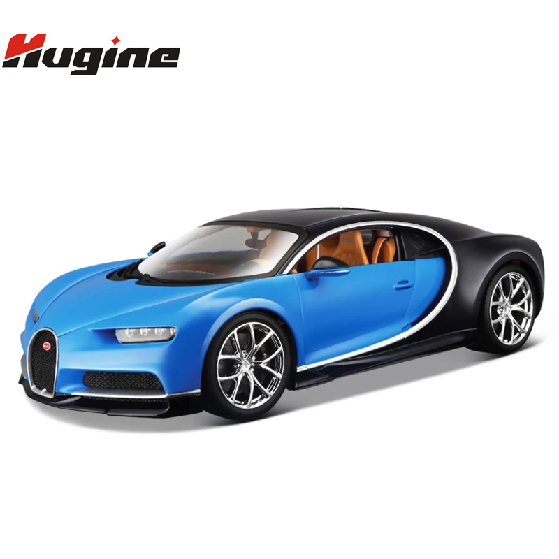 

Alloy Car Model Chiron Simulation Alloy Diecast 1:24 Scale Double-Door Four-Wheel Flexible Rotation Cool Car Model Children Toys