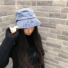 MinanSer Женская моющаяся сумка из денима шляпы Женская винтажная сумка из денима кепка мужская шляпа от солнца