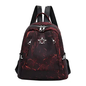 

Back Pack Women Fashion Matching Student Bag Solid Color Travel Bag Leisure Backpack Small Bagpack Versatile Sirt Canta J#