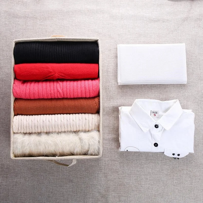 

10Pcs Creative Washable T-shirt Quick Clothes Folding Board Household Practical&Convenient Clothes Storage