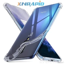Case For Oneplus 7 Case Transparent Reinforced Corner Full Protection Anti-knock TPU Soft Back Cover For Oneplus 7 Pro